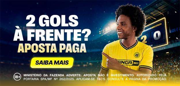 2 Gols de Vantagem