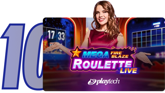 Mega Fire Blaze Roulette Live