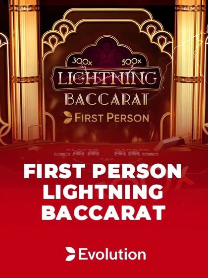 First Person Lightning Baccarat